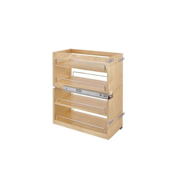 Rev-A-Shelf Wood Base Cabinet Pull Out Organizer wSoft Close, Rev-A-Shelf, Mfr#: 449-BCSC-10C